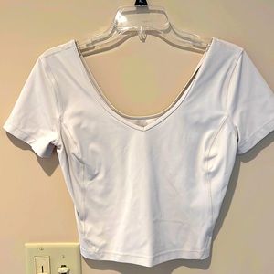 Lululemon cropped athletic top